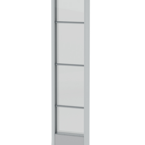 Portique aluplexi en technologie RF, couleur grise