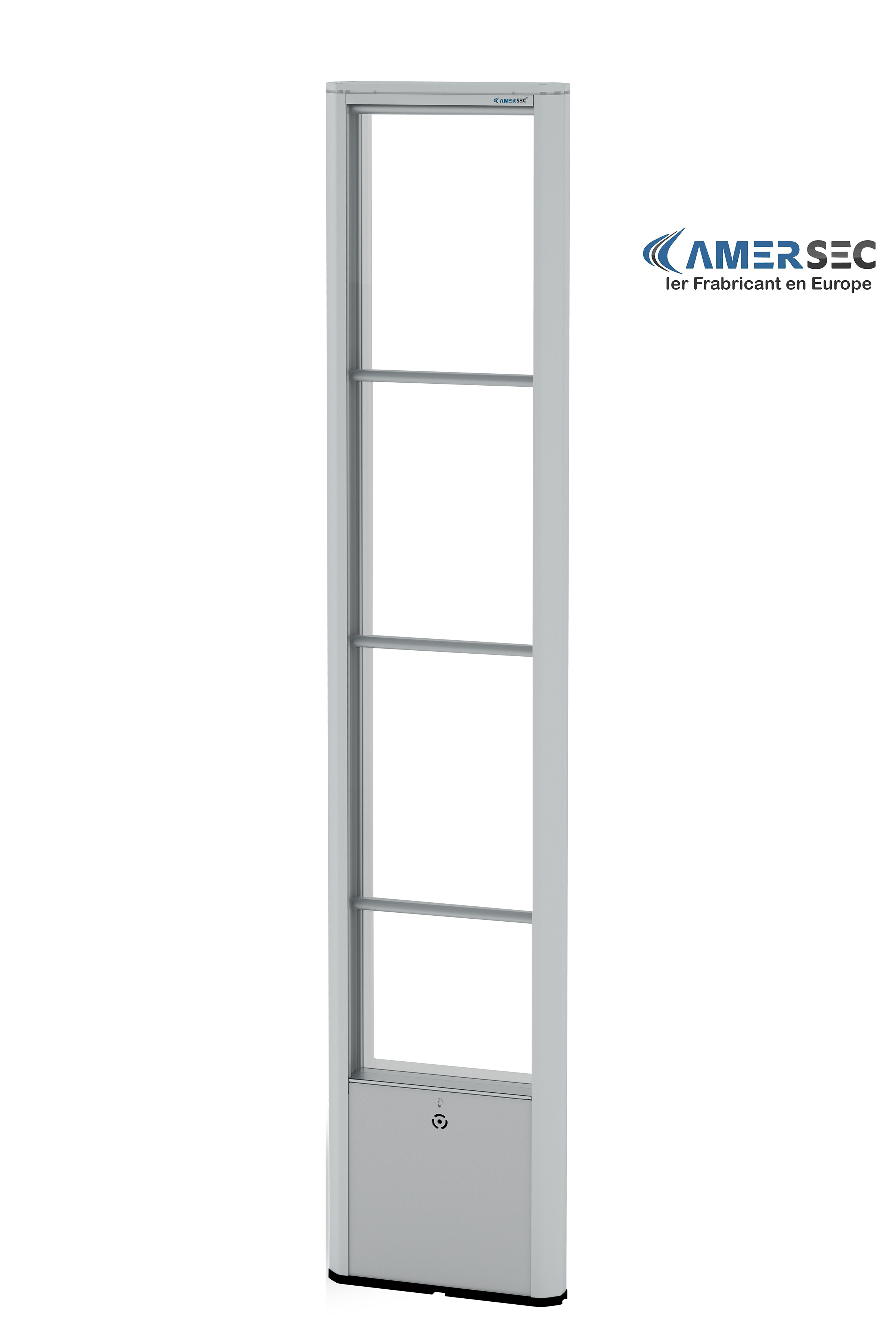 Portique aluplexi en technologie RF, couleur grise