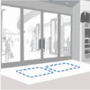 image d'illustration de la zone d'effet du portique invisible floor loop