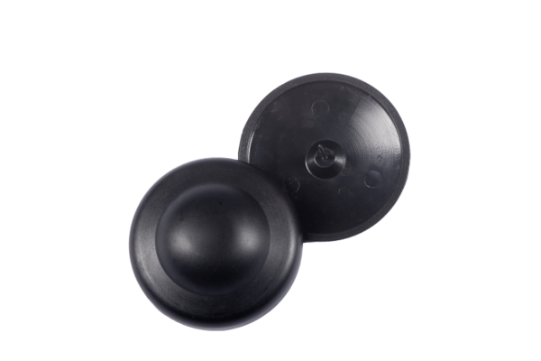 Badge antivol rond anti aimant du dessus