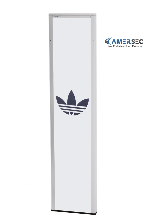 photographie d'un portique antivol Amersec Alupub