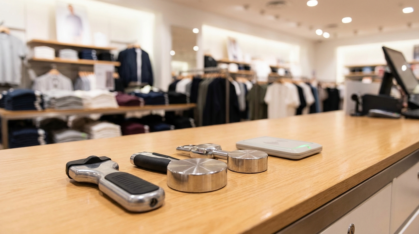 Détacheurs, aimants et débippeurs pour retirer les antivols en caisse