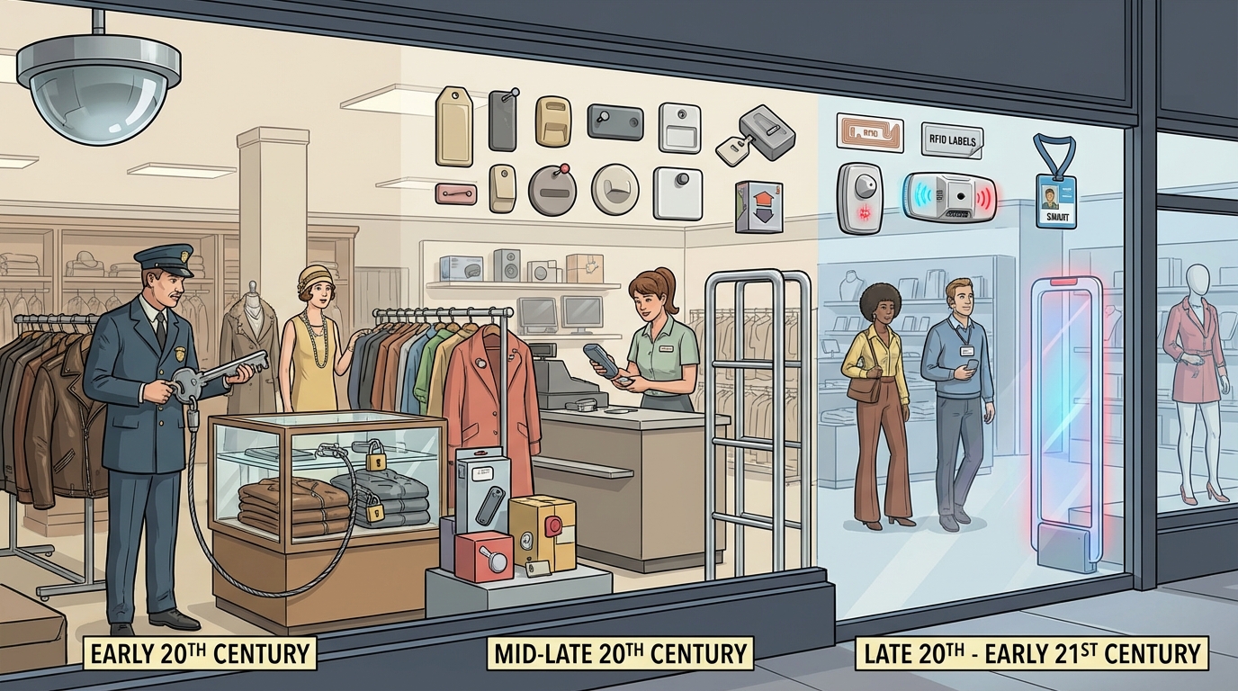 L'évolution des solutions antivol à travers le temps