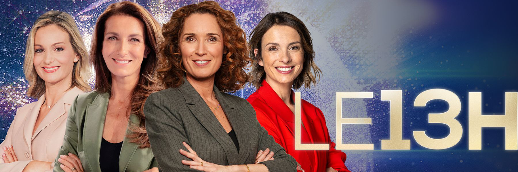 photo représentant les présentatrices du journal de 13h de TF1