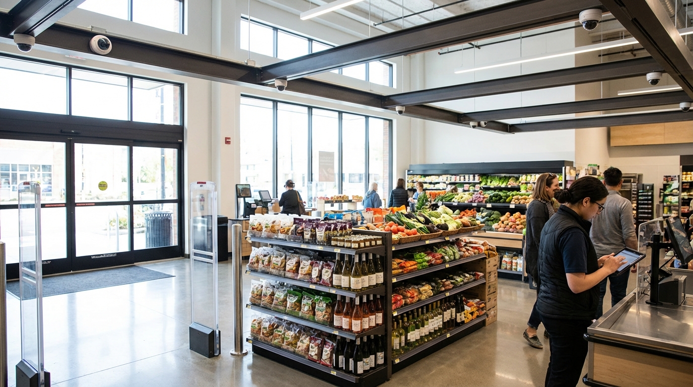 Protéger son magasin d'alimentation avec des systèmes antivol adaptés