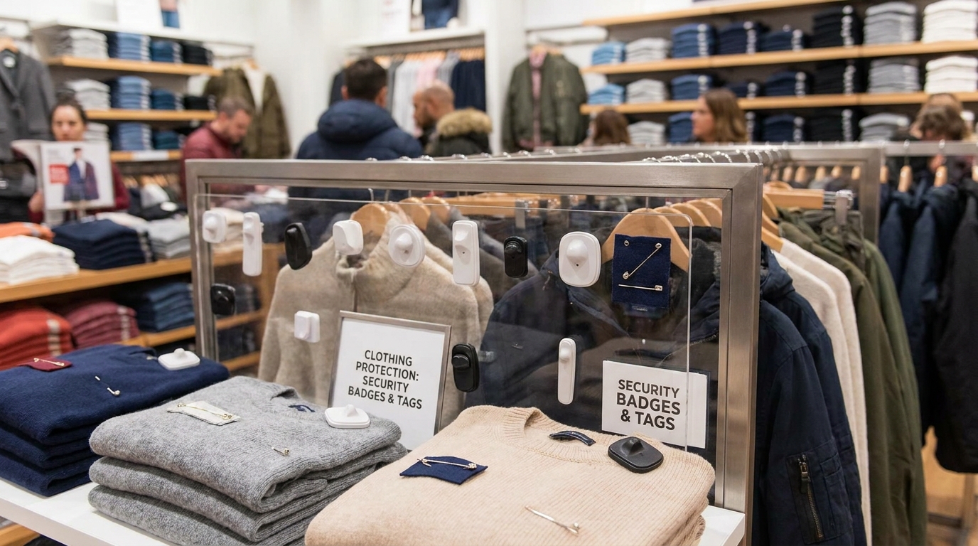 découvrez comment choisir les badges antivol adaptés pour sécuriser efficacement vos articles textiles et réduire les risques de vol en magasin.