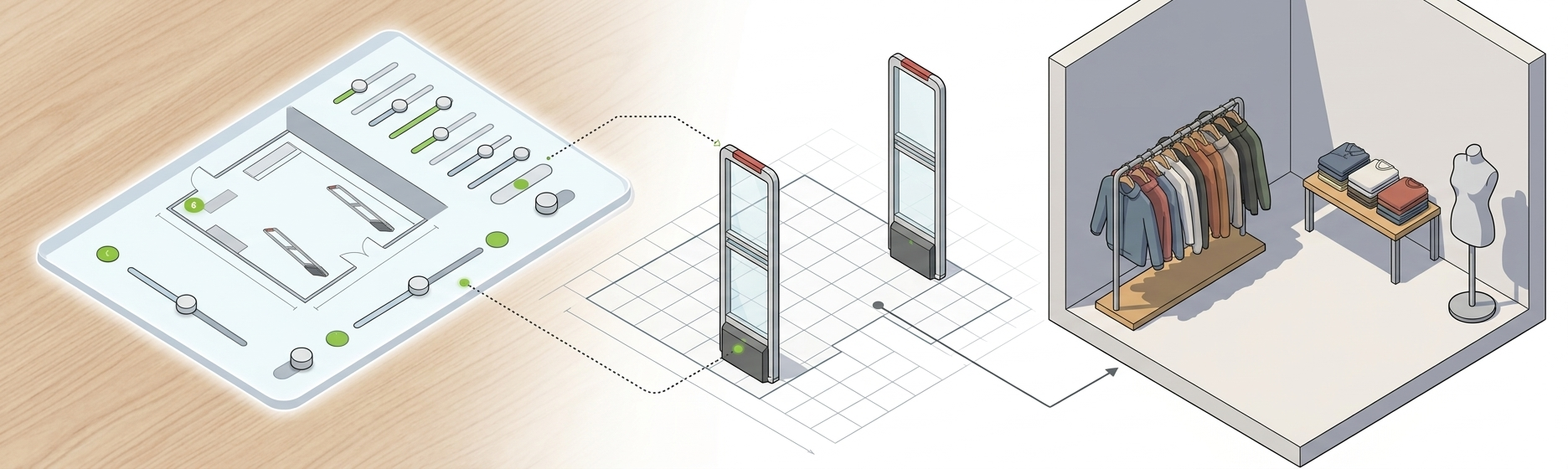 configurateur de portique antivol