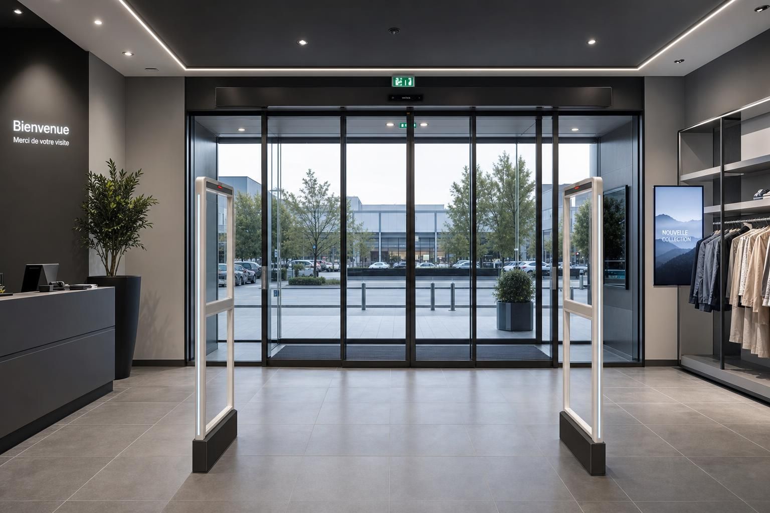 découvrez les contraintes d'installation des portiques antivol et des portes automatiques ou coulissantes pour choisir la solution adaptée à vos besoins.