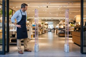 découvrez pourquoi un portique antivol factice peut nuire à la sécurité de votre commerce et pourquoi investir dans un vrai dispositif est essentiel pour protéger vos produits.