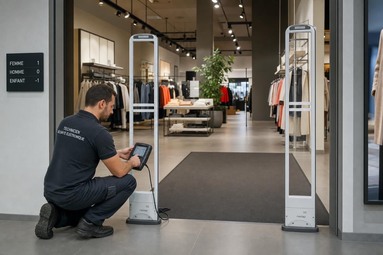 apprenez à ajuster la sensibilité de votre portique antivol pour trouver l'équilibre parfait entre sécurité optimale et confort pour vos clients.